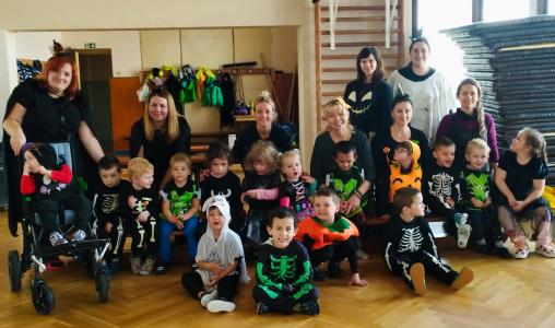 Halloween v sokolovně