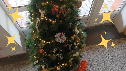 Poděkování za ozdobení stromečku